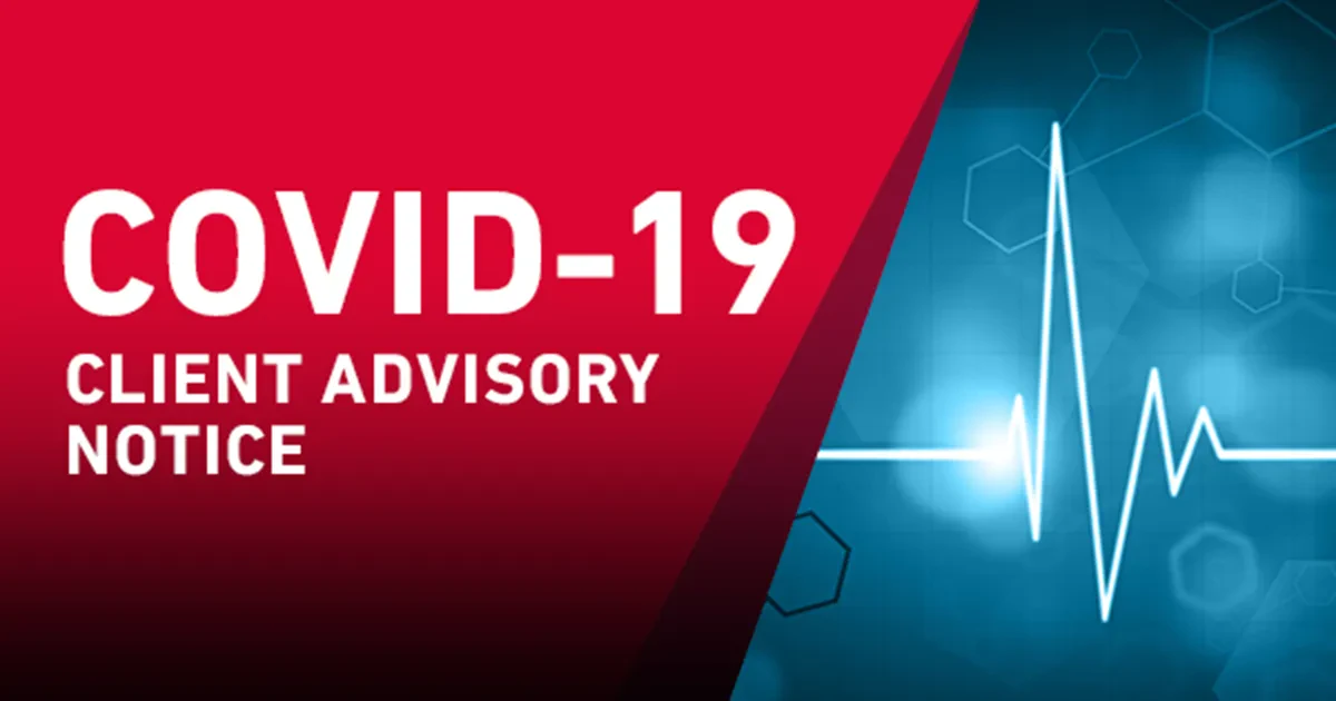 COVID-19 ADVISORY NOTICE GREATER CHINA UPDATE: MARCH 13