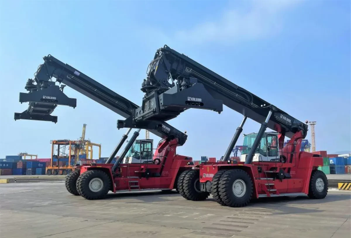 New handling equipment at Port Vostochny