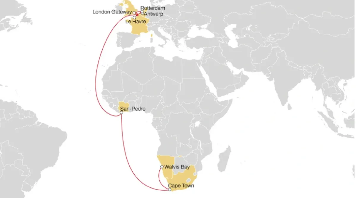 MSC - Western Cape Express Service Update: Faster Transit Times to NWC