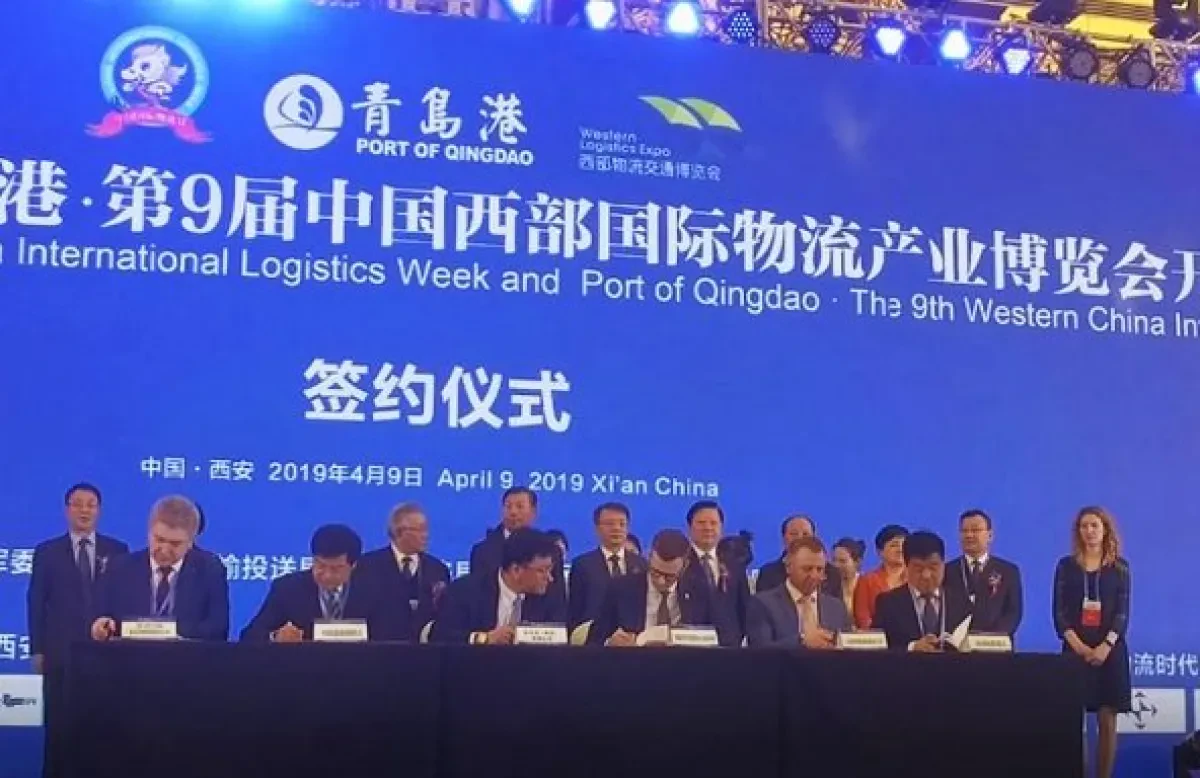Riga and Qingdao Sign Port Cooperation Deal