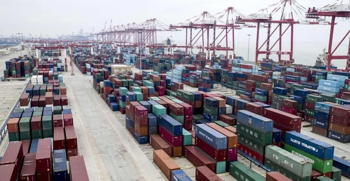 Container volume at major Chinese ports up 3.4% in early July