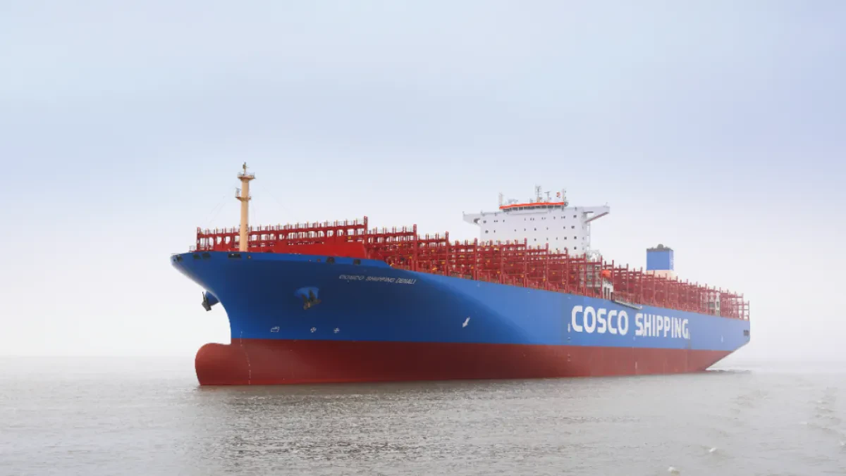 COSCO Shipping Lines Welcomes Another 14,500 TEU Boxship